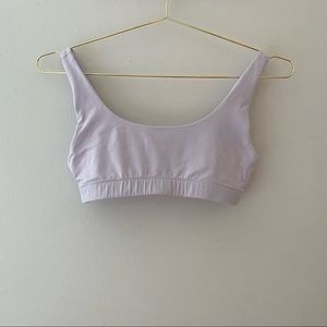 Everlane The Cotton Tank Bra